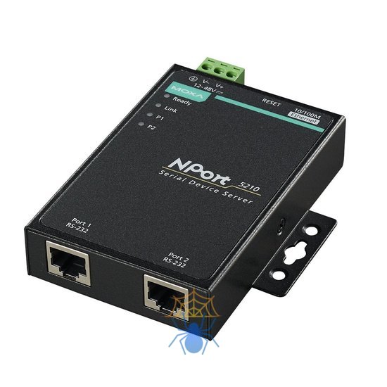 Ethernet сервер последовательных интерфейсов MOXA NPort 5210 w/ adapter фото 4