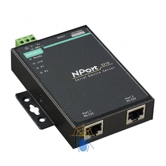 Ethernet сервер последовательных интерфейсов MOXA NPort 5210 w/ adapter фото
