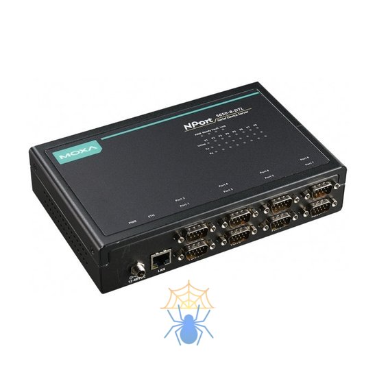 Ethernet сервер последовательных интерфейсов MOXA NPort 5650-8-DTL w/o adaptor фото 3