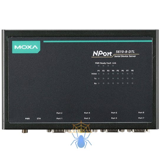 Ethernet сервер последовательных интерфейсов MOXA NPort 5610-8-DTL w/o adaptor фото 2