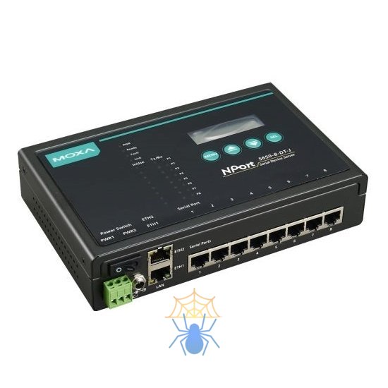 Ethernet сервер последовательных интерфейсов MOXA NPort 5650-8-DT-J w/o adaptor фото