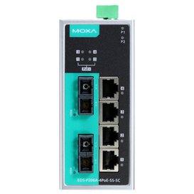 Коммутатор MOXA EDS-P206A-4PoE-SS-SC