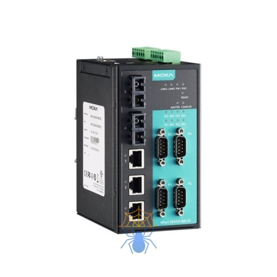 Асинхронный сервер MOXA NPort S8455I-SS-SC фото