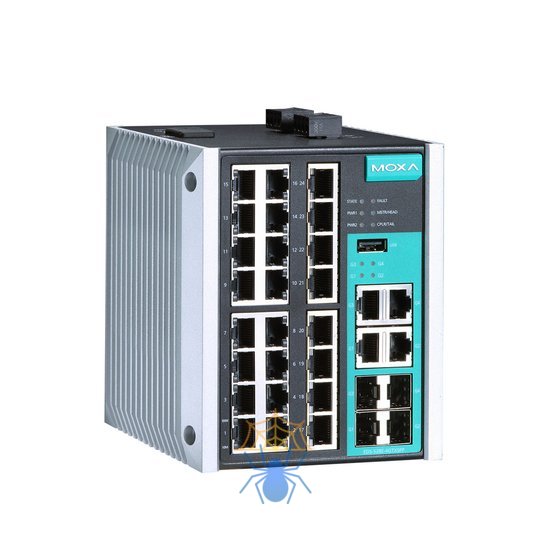 Коммутатор MOXA EDS-528E-4GTXSFP-HV фото