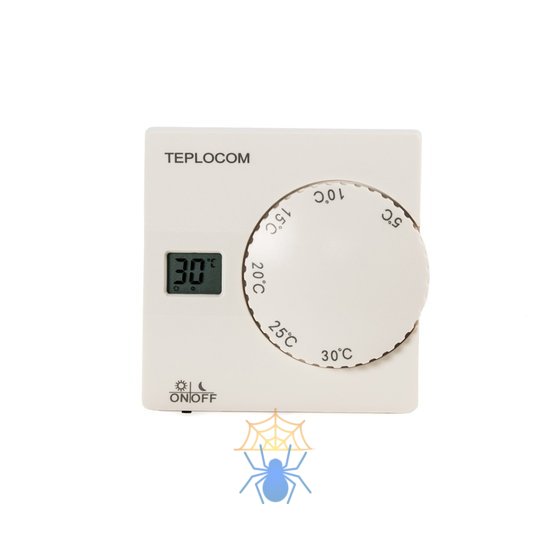 Проводной комнатный термостат TEPLOCOM TS-2AA/8A фото 4