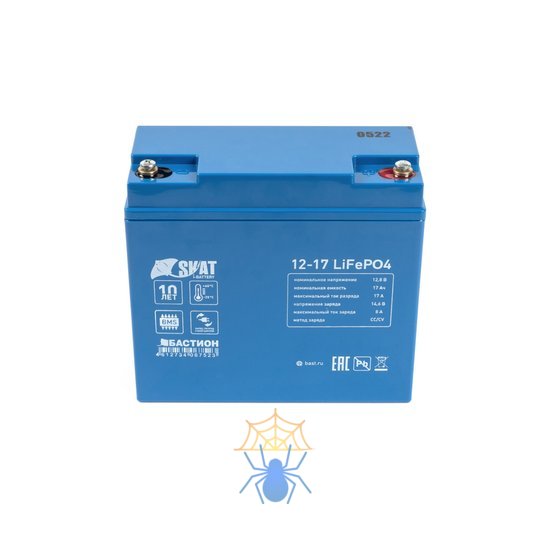Аккумулятор литий-железо-фосфатный герметизированный Skat i-Battery 12-17 LiFePO4 фото 2
