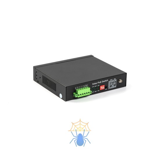 SKAT PoE-5E-1S UPS бесперебойный POE коммутатор, мощность 120Вт, порты: 5-Ethernet, 1-Uplink фото 6