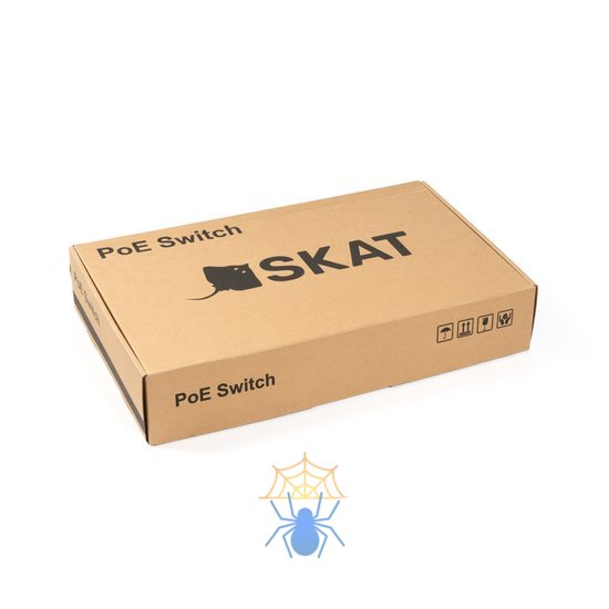 SKAT PoE-16E-2G-2S v.2 коммутатор PoE Plus, мощность 260Вт, порты:16-Ethernet, 2-Uplink, 2-SFP фото 3