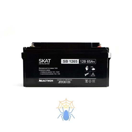 Аккумулятор свинцово-кислотный  SKAT SB 1265 фото 4