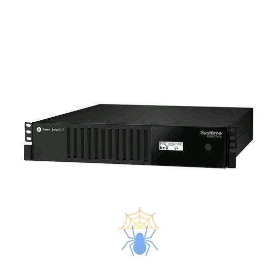 ИБП Smart-Save SMT Systeme Electric 2000 ВА, монтаж в стойку 2U, 230 В, 6 розеток  IEC C13, SmartSlot, AVR, LCD, USB HID фото