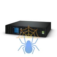 ИБП CyberPower PR1000ELCDRT2UA, Rackmount, Line-Interactive, 1000VA/900W, 8 IEC-320 С13 розеток, USB&Serial, RJ11/RJ45, SNMPslot, LCD дисплей, Black, 0.6х0.5х0.3м., 30.2кг. фото