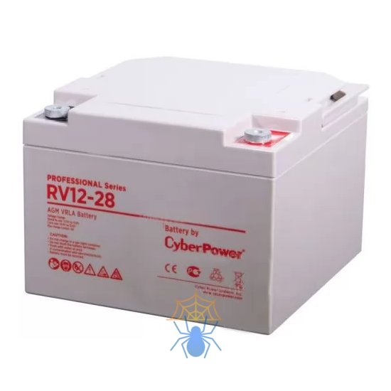 Аккумуляторная батарея PS CyberPower RV 12-28 / 12 В 28 Ач фото