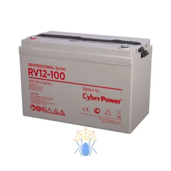 Аккумуляторная батарея PS CyberPower RV 12-100 / 12 В 100 Ач фото