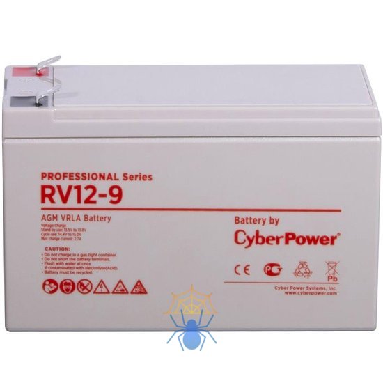 Аккумуляторная батарея PS CyberPower RV 12-9 / 12 В 9 Ач фото