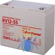 Аккумуляторная батарея PS CyberPower RV 12-55 / 12 В 55 Ач фото