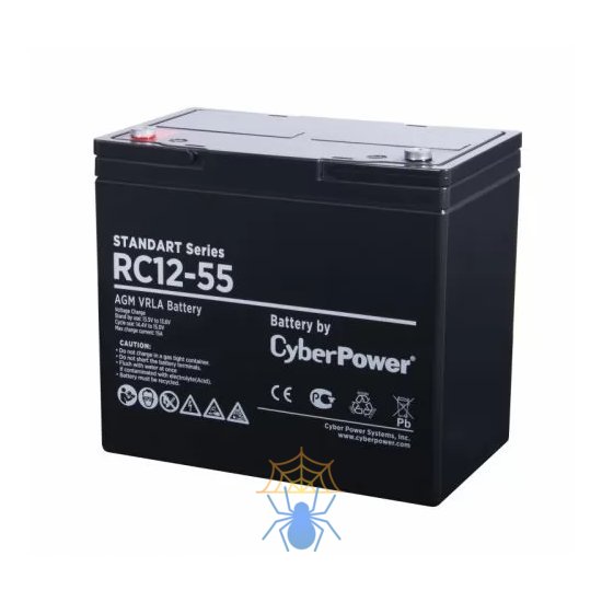 Аккумуляторная батарея SS CyberPower RC 12-55 / 12 В 55 Ач фото