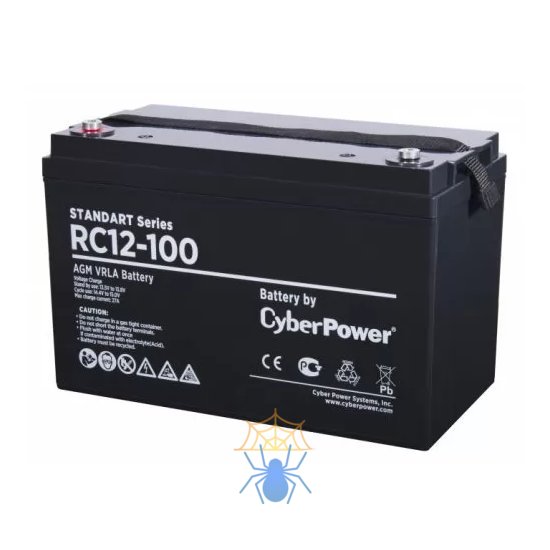 Аккумуляторная батарея SS CyberPower RC 12-100 / 12 В 100 Ач фото