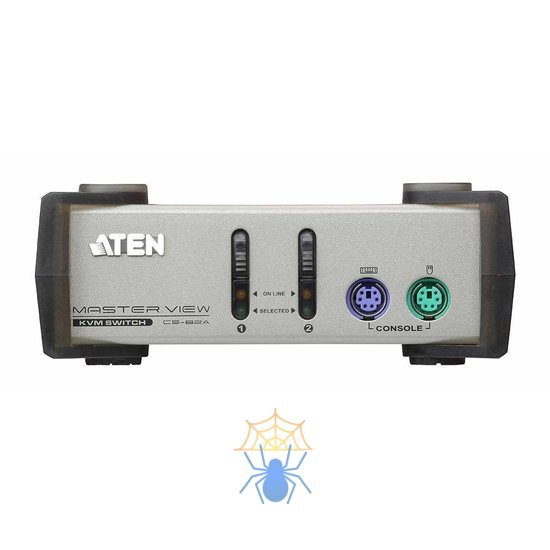 Квм перевключатель Aten 2-Port PS/2 KVM Switch VGA фото 3