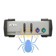 Квм перевключатель Aten 2-Port PS/2 KVM Switch VGA фото 3