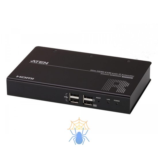 Компактный приемник для KVM-удлинителя с доступом по IP и поддержкой одного HDMI-дисплея фото