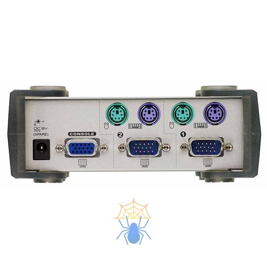 Квм перевключатель Aten 2-Port PS/2 KVM Switch VGA фото 2