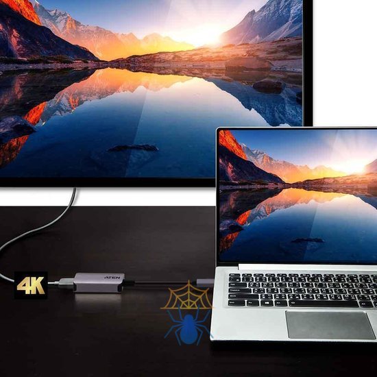 Конвертер ATEN USB-C to 4K HDMI Adapter фото 6