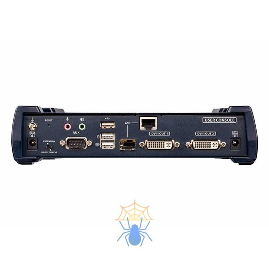 Приемник DVI-I Dual Display KVM over IP receiver (Ethernet + Optical) фото 2