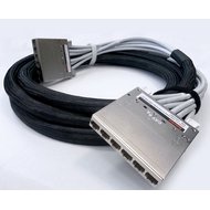 Претерминированная медная кабельная сборка с кассетами на обоих концах категория 6A экранированная LSZH 25 м цвет серый Hyperline PPTR-CT-CSS/C6AS-D-CSS/C6AS-LSZH-25M-GY