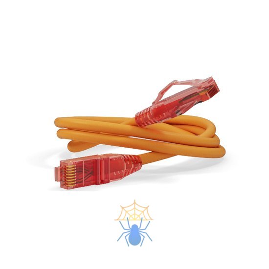 Hyperline PC-LPM-UTP-RJ45-RJ45-C5e-0.5M-LSZH-OR Патч-корд U/UTP, Cat.5е (100% Fluke Component Tested), LSZH, 0.5 м, оранжевый фото