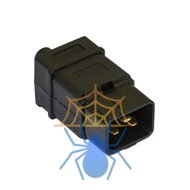 Hyperline CON-IEC320C20 Разъем IEC 60320 C20 220В 16A на кабель, контакты на винтах (плоские выступающие штыревые контакты в пластиковом обрамлении), прямой фото