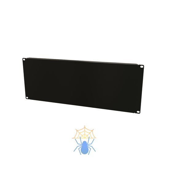 Hyperline BPV-4-RAL9005 Фальш-панель на 4U, цвет черный (RAL 9005) фото