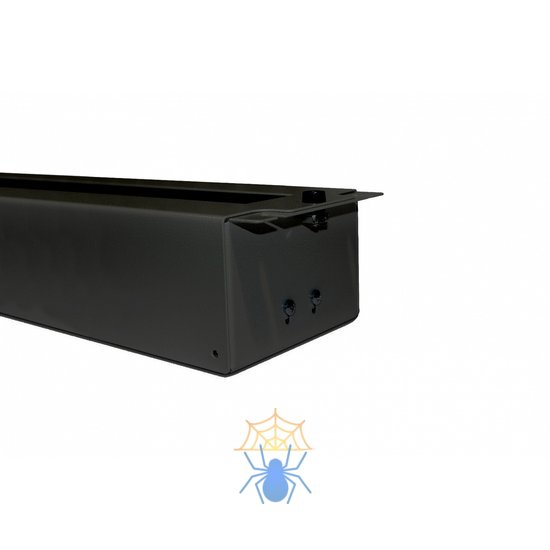 Hyperline BPB19-PS-3U-RAL9005 Панель с DIN-рейкой с регулируемой глубиной установки, 19", 3U, 22 места, цвет черный (RAL 9005) фото 5