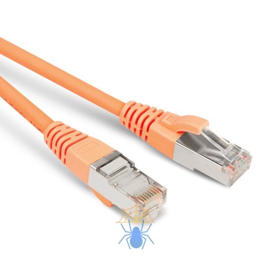 Hyperline PC-LPM-STP-RJ45-RJ45-C6-0.5M-LSZH-OR Патч-корд U/FTP, экранированный, Cat.6 (100% Fluke Component Tested), LSZH, 0.5 м, оранжевый фото