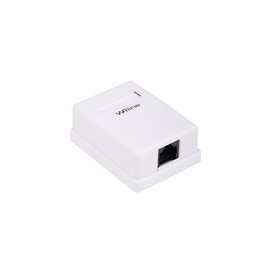 Розетка компьютерная RJ-45 WRLine WR-WS-8P8C-C5E-1