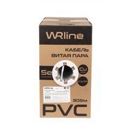 Кабель витая пара WRLine WR-FTP-4P-C5E-PVC-GY