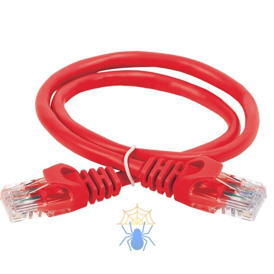 ITK Коммутационный шнур (патч-корд) кат. 6 UTP LSZH 2м красный фото