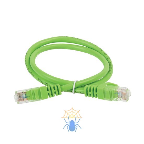 ITK Коммутационный шнур (патч-корд), кат.5Е UTP, 2м, зеленый фото