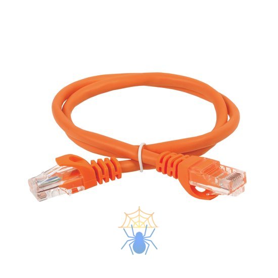 ITK Коммутационный шнур (патч-корд), кат.5Е UTP, 1,5м, оранжевый фото