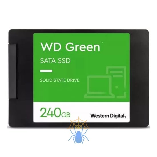 SSD жесткий диск SATA2.5" 240GB SLC GREEN WDS240G3G0A WDC фото