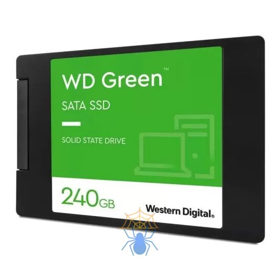 SSD жесткий диск SATA2.5" 240GB SLC GREEN WDS240G3G0A WDC фото 2