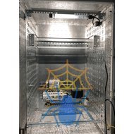 Шкаф уличный всепогодный настенный укомплектованный 9U (Ш600 × Г300), комплектация T1-IP54 фото 11