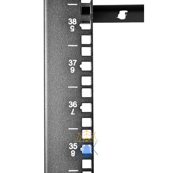 СТК-С-33.2.750-9005 Стойка телекоммуникационная серверная 33U, глубина 750 мм, цвет черный фото 2