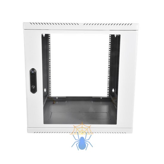 Шкаф телекоммуникационный настенный разборный 9U (600 × 650) съемные стенки, дверь стекло фото 2