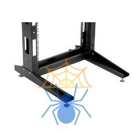 СТК-33-9005 Стойка телекоммуникационная универсальная 33U однорамная, цвет черный фото 4