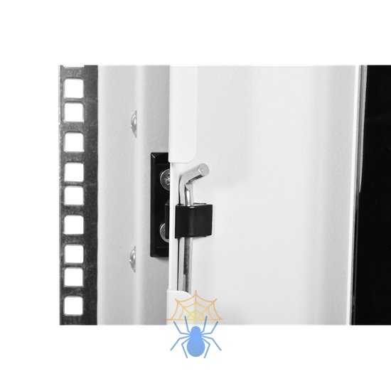 Шкаф телекоммуникационный напольный 33U (600 × 600) дверь стекло, цвет черный фото 3