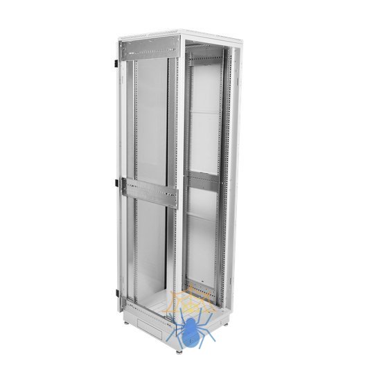 Шкаф телекоммуникационный напольный 42U (600 × 1000) дверь стекло, цвет черный, 30144532900 фото 8