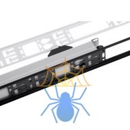 ВКО-М-22.150-9005 Вертикальный кабельный органайзер в шкаф, ширина 150 мм 22U, цвет черный фото 4