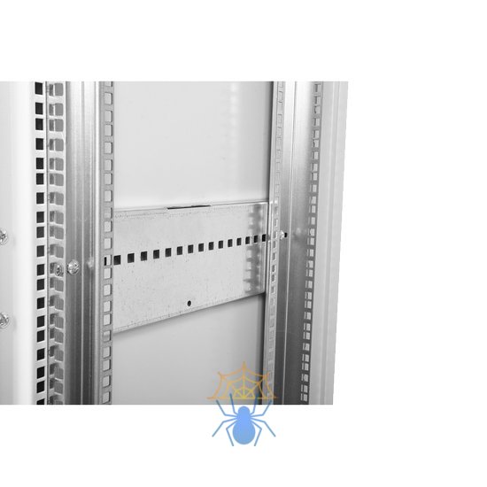 Шкаф телекоммуникационный напольный 42U (600 × 1000) дверь металл фото 2