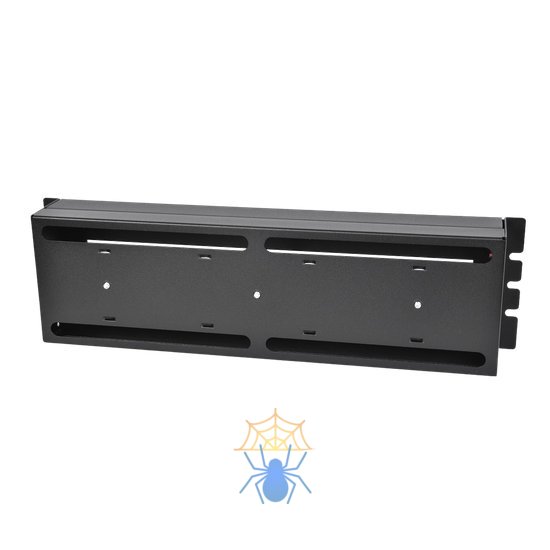 19″ панель с DIN-рейкой PS-3U, цвет черный, 40409001001 фото 3