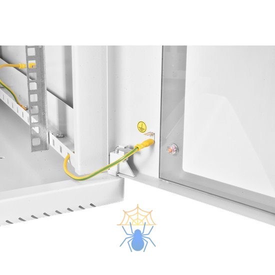 Шкаф телекоммуникационный настенный разборный 12U (600 × 650) съемные стенки, дверь стекло, 30144247406 фото 4